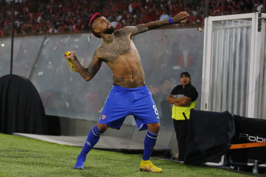 Arturo Vidal en la Selección Peruana. (Foto: Getty).