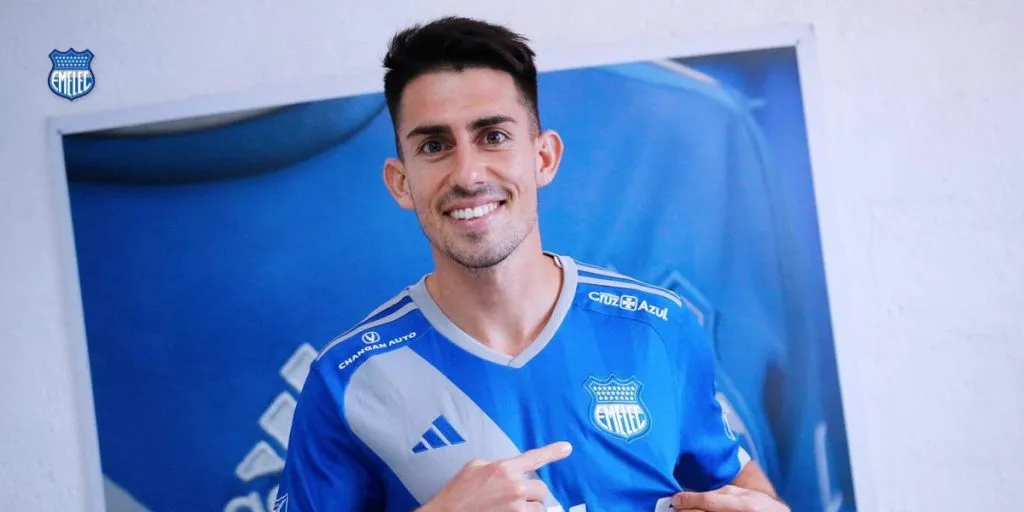 Juan Pablo Ruiz Gómez fue una de las figuras de Emelec 2024. Foto: Emelec.