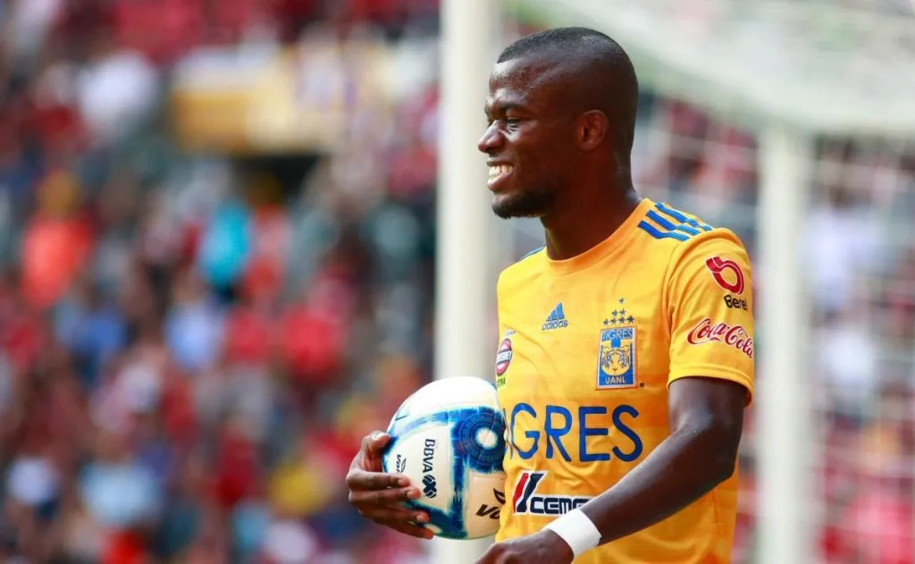 Enner Valencia fue goleador de Tigres de México.