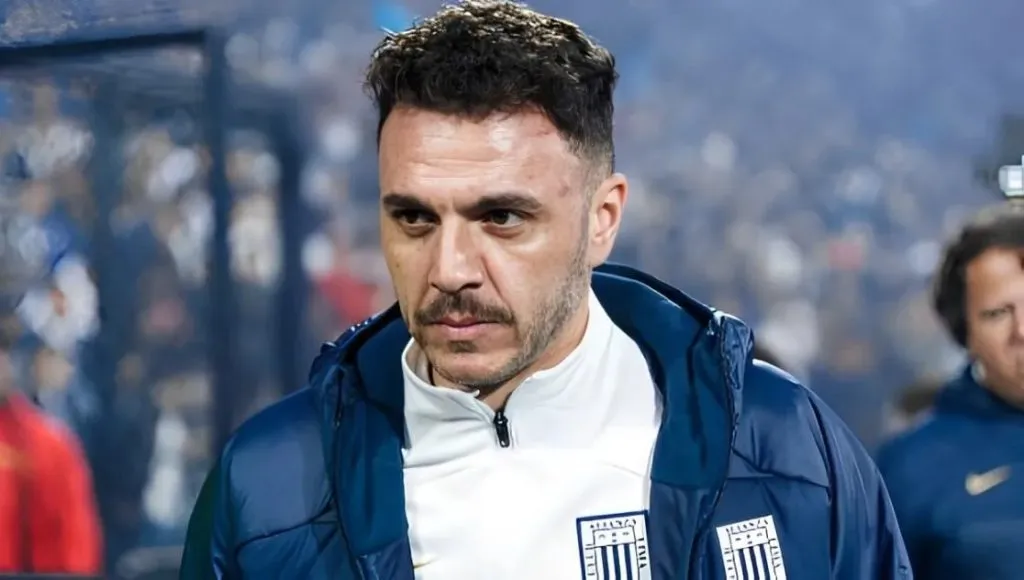 Mariano Soso mientras dirigía en Alianza Lima. (Foto: Liga 1).