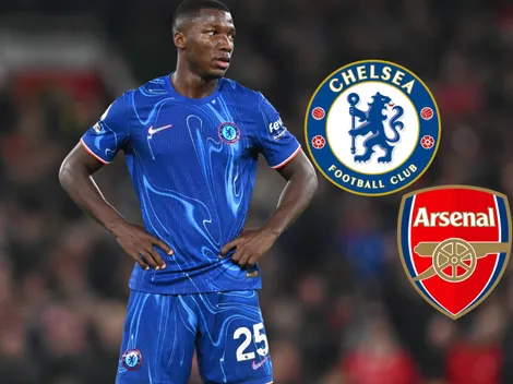 VIDEO | Jugador del Arsenal fingió una falta y así reaccionó Moisés Caicedo