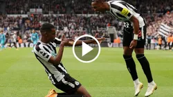 Newcastle venció 6 a 1 al Tottenham.