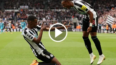 Newcastle venció 6 a 1 al Tottenham.