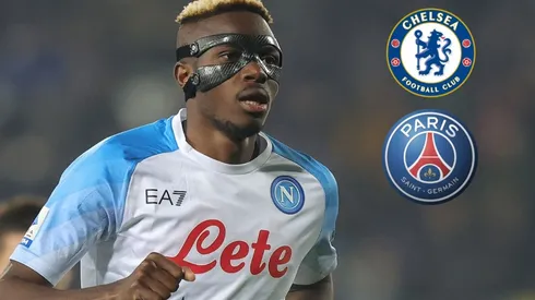 Osimhen, entre PSG y Chelsea.