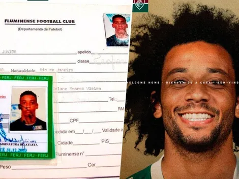 Los números que dejó Marcelo en su juventud y que lo llevaron a Fluminense