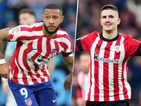 Atlético de Madrid enfrenta a Athletic Club y estas serían las formaciones