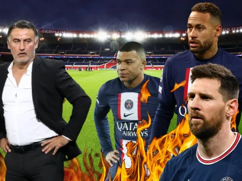 RUPTURA: Galtier le suelta la mano a Mbappé, Neymar y Messi