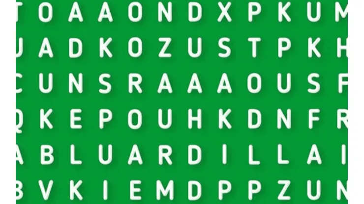 SOLO EL 1% pudo: descubre la palabra ARDILLA en la sopa de letras