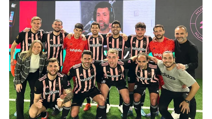El equipo del Kun Agüero en la Kings League.