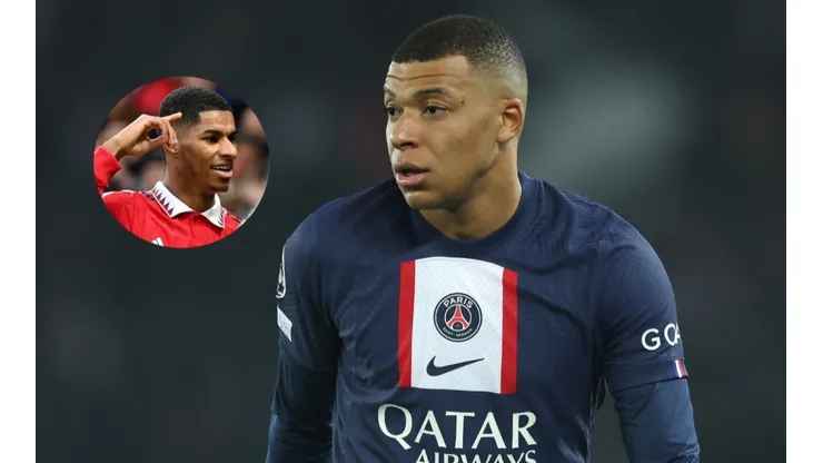 Mbappé sorprendió a todo Manchester United, incluido Rashford.