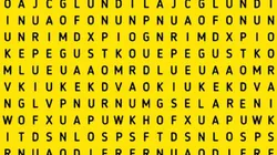 Solo para FENÓMENOS: ubica la palabra MINERALES en 6 segundos