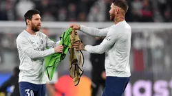 Messi y Ramos compañeros