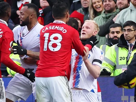 Casemiro fue expulsado por roja directa por primera vez en su carrera