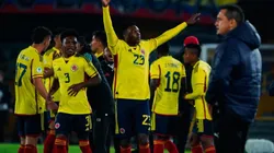 Celebración de Jorge Cabezas para Colombia.