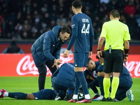 Crece la enfermería de PSG: Renato Sanches se lesionó en pleno partido