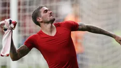 Rodrigo De Paul se reconcilió con los hinchas del Atlético de Madrid.