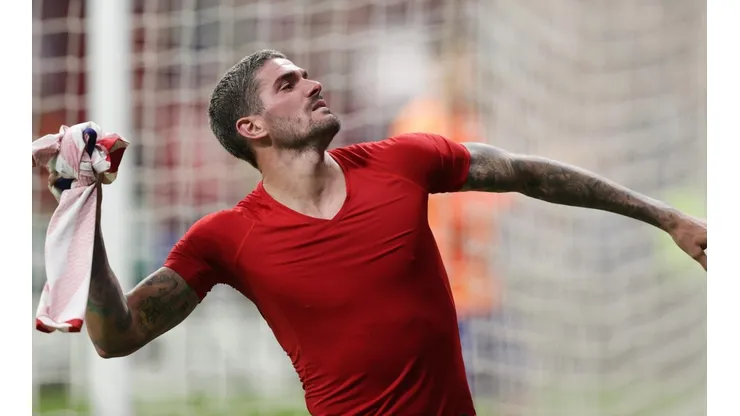 Rodrigo De Paul se reconcilió con los hinchas del Atlético de Madrid.