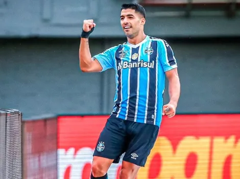 Luis Suárez volvió al gol y lo hizo por duplicado en victoria de Gremio