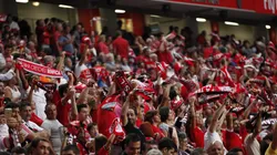 Hinchas de Benfica.