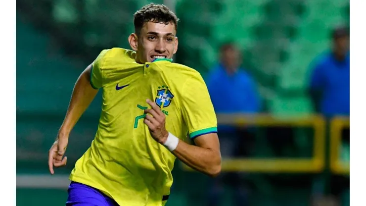 Brasil en festejo de gol.