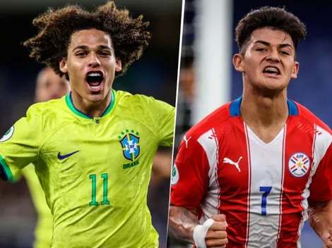 Brasil vs Paraguay: alineaciones para el partido del Sudamericano Sub-20
