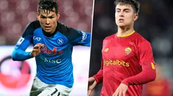 Napoli y Roma se enfrentan en el gran duelo de la fecha en la Serie A.