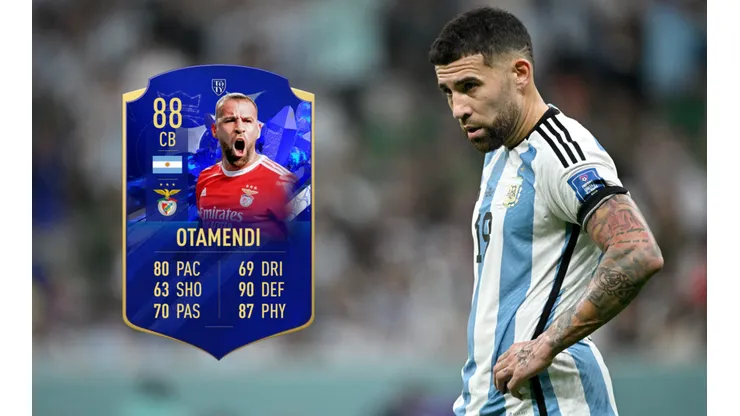 FIFA 23: Otamendi recibe su TOTY Mención Honorífica y se puede conseguir gratis