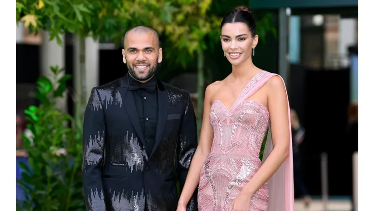 Dani Alves y Joana Sanz juntos.