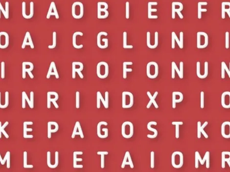 Desafío ACCESIBLE: encuentra la palabra FORENSE en solamente 6 segundos