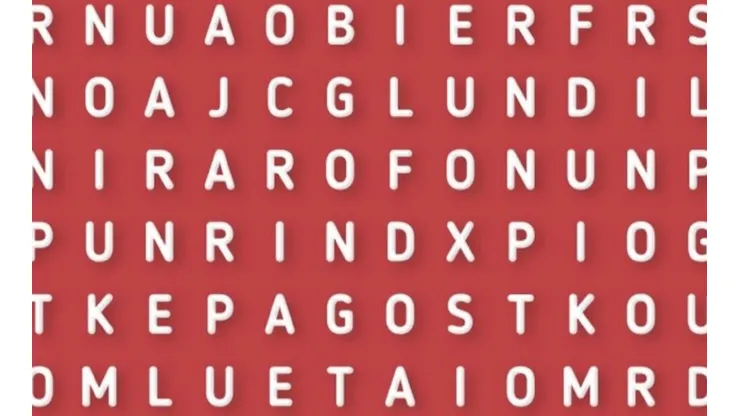Desafío ACCESIBLE: encuentra la palabra FORENSE en solamente 6 segundos