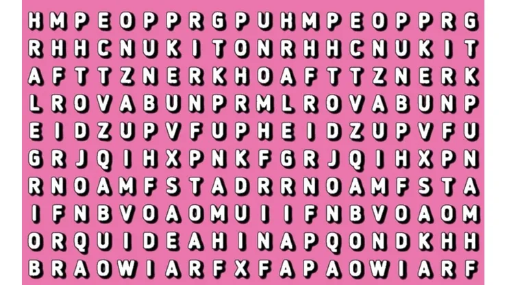 Sopa de letras SOLO PARA DIOSES: ubica la palabra ORQUÍDEA en 6 segundos