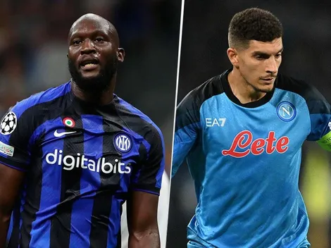 Inter vs Napoli: alineaciones para el partido de la Serie A