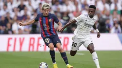 Sergi Roberto y Vinícius Júnior.