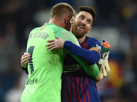 Ter Stegen se derrite en elogios: “No hay uno igual que Messi, nunca hubo debate”