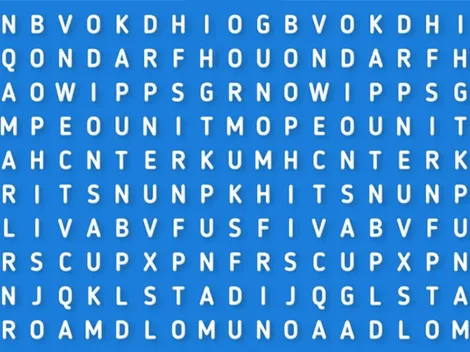 Solo para expertos: encuentra la palabra AGUA en la sopa de letras