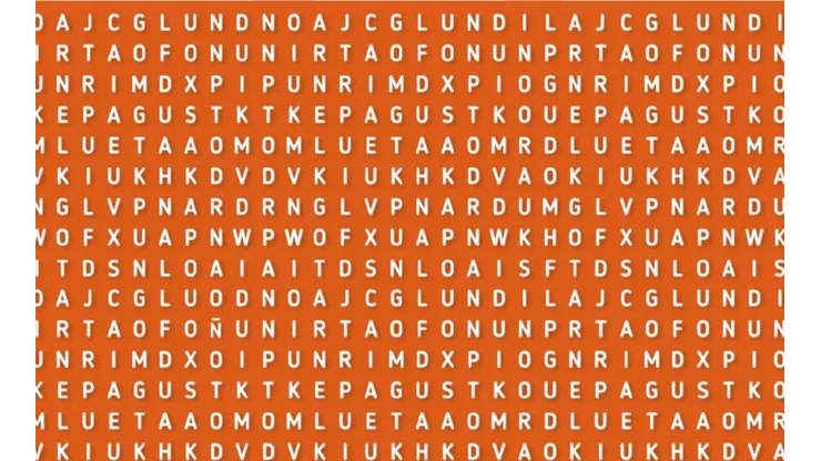 Acertijo visual IMPOSIBLE: solo el 3% pudo encontrar la palabra OTOÑO en 7 segundos