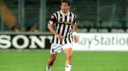 Fabián O'Neill, en su paso por Juventus.