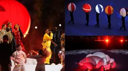 Ceremonia previa a la final de Qatar 2022.