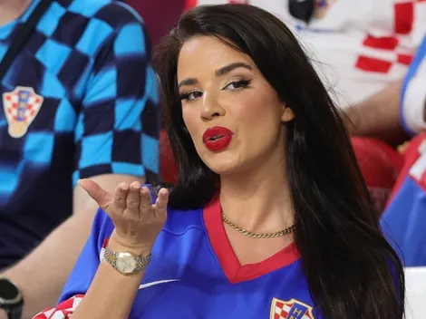 Así festejó Miss Croacia el tercer puesto en su despedida del Mundial