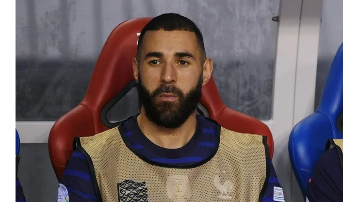 Karim Benzema con Francia.
