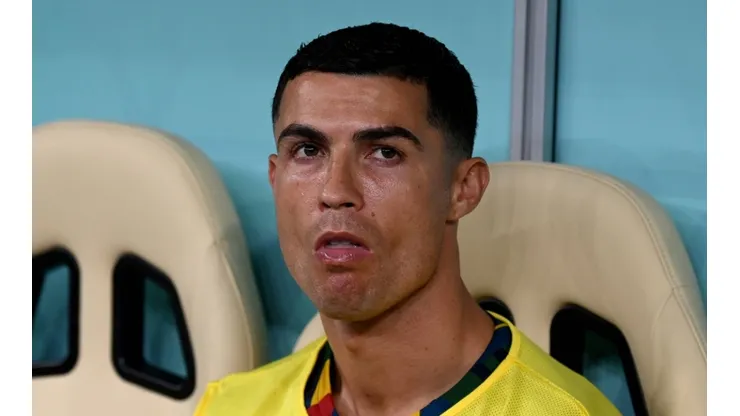 Cristiano Ronaldo estuvo en el banco de suplentes en el partido de octavos de final.