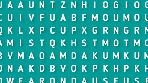 Acertijo visual FÁCIL: descubre la palabra MAMÁ en solo 4 segundos