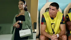 Georgina Rodríguez y Cristiano Ronaldo.