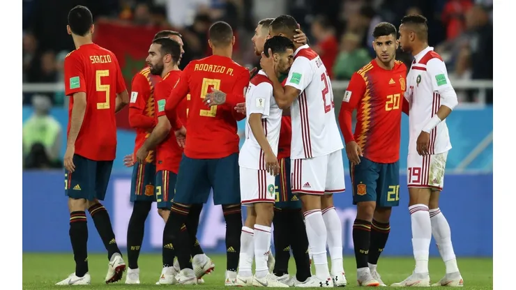 España y Marruecos se enfrentan en un compromiso parejo.
