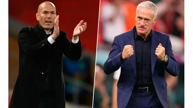 Zinedine Zidane, Didier Deschamps