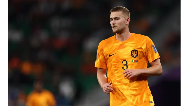 Matthijs de Ligt con Países Bajos.