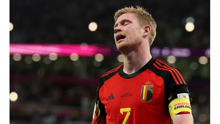 Kevin de Bruyne, una de las decepciones del Mundial.
