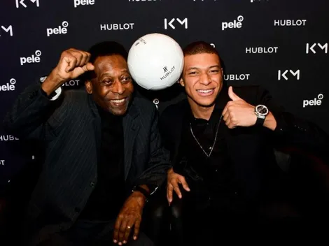 El sentido mensaje de Mbappé para Pelé, en delicado estado de salud