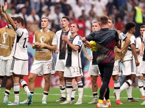 El primero que se baja del barco de Alemania, tras la prematura eliminación