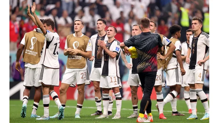 Alemania luego de la eliminación.